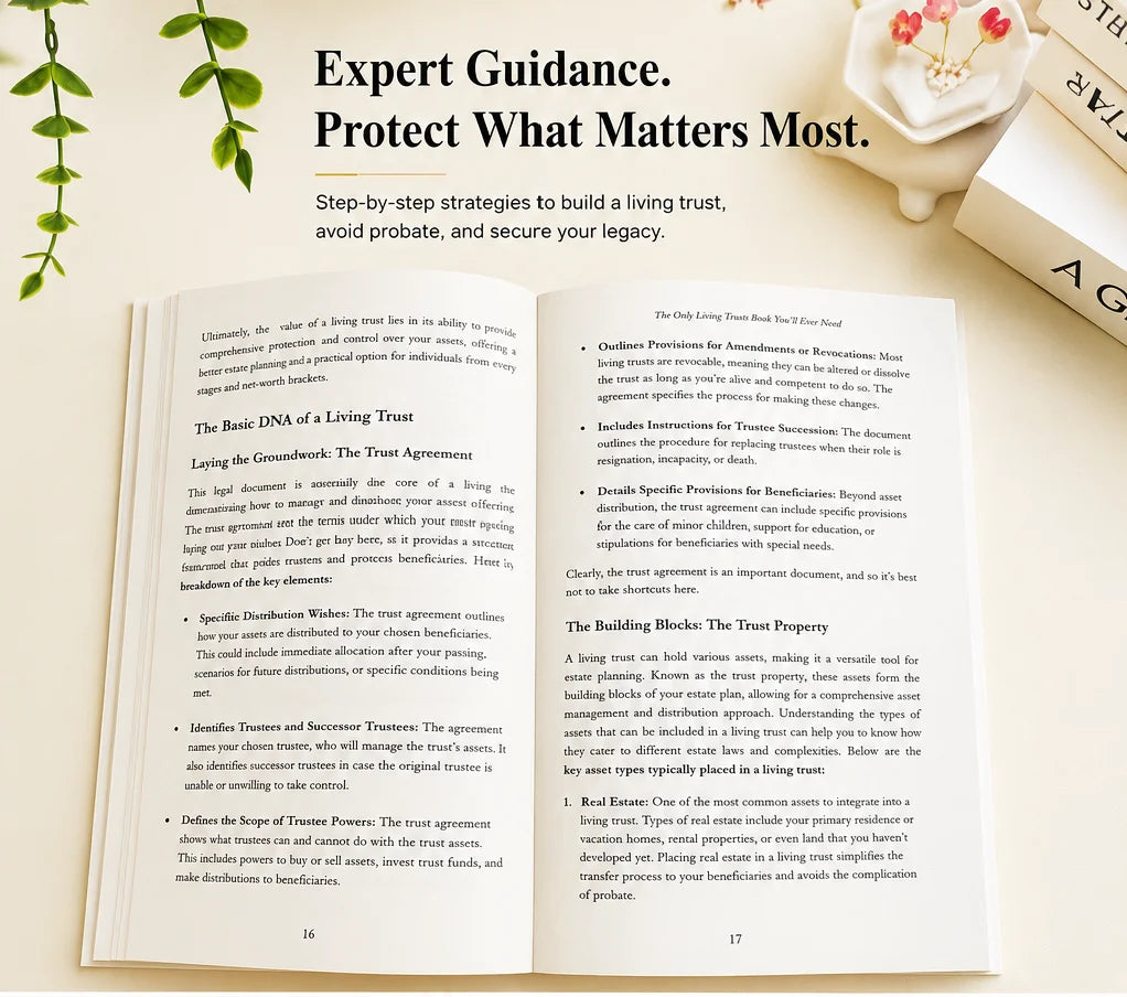 Living Trust And Estate Planning Guide For Asset Protection