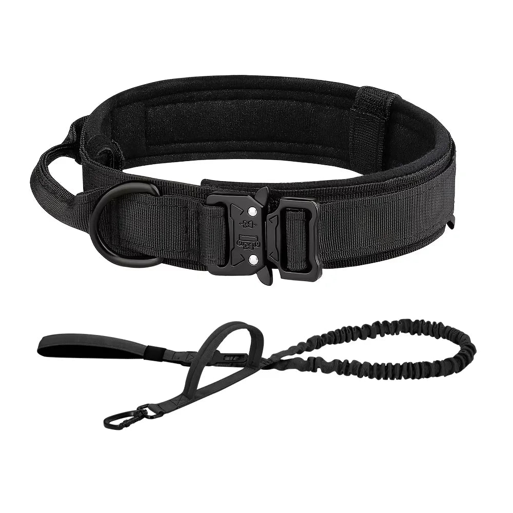 PETRAVEL Tactical Training Collar And Leash Set With Control Handle