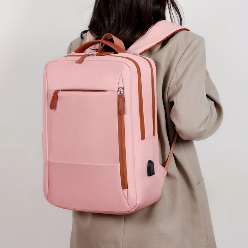 OGEHUAFEE Lightweight Nylon Business Travel Commuter Laptop Backpack