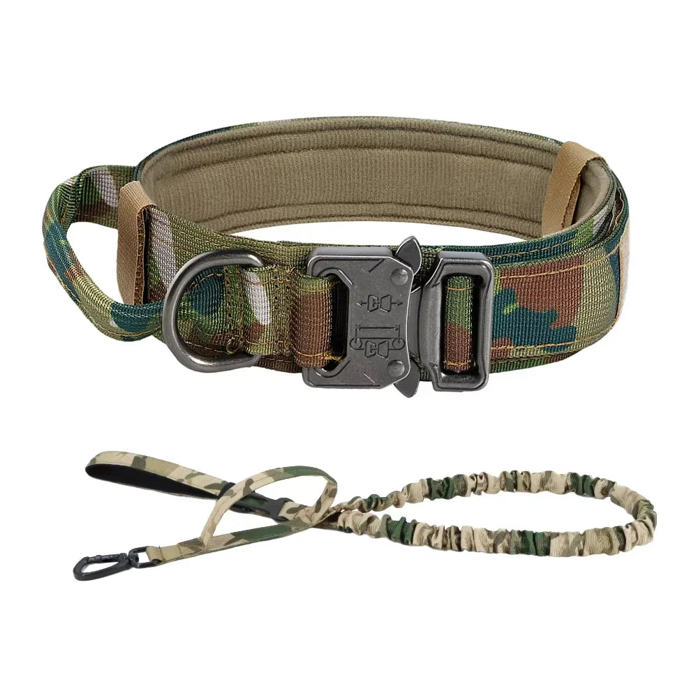 PETRAVEL Tactical Training Collar And Leash Set With Control Handle