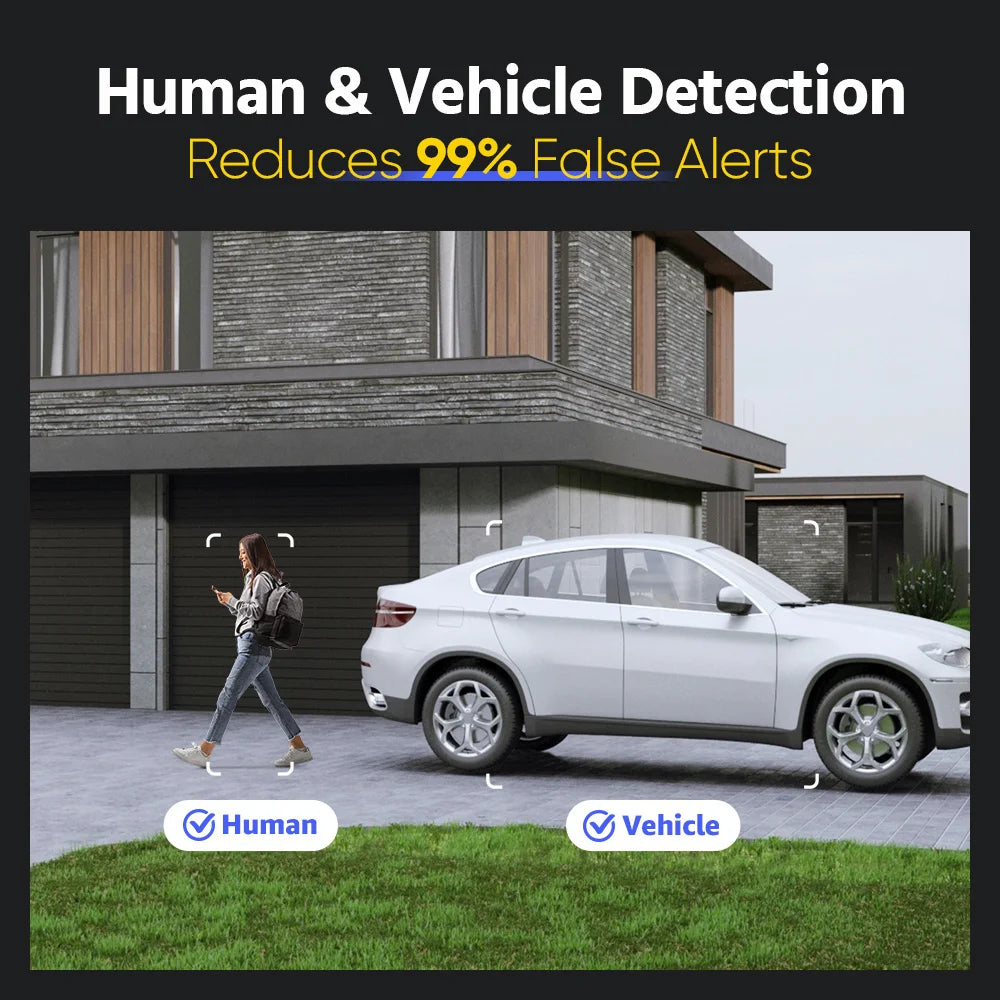 ANNKE 12MP Dual Light PoE Security Camera Color Night Vision