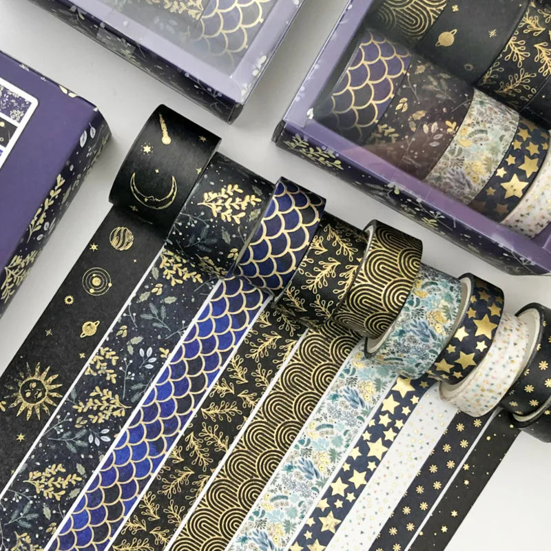 Decorative Washi Tape For Daily Journal And Artistic Scrapbooking