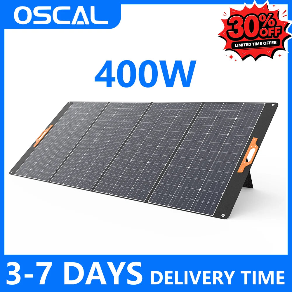 Oscal Portable Foldable Solar Panel Charger With IP67 Waterproof Design