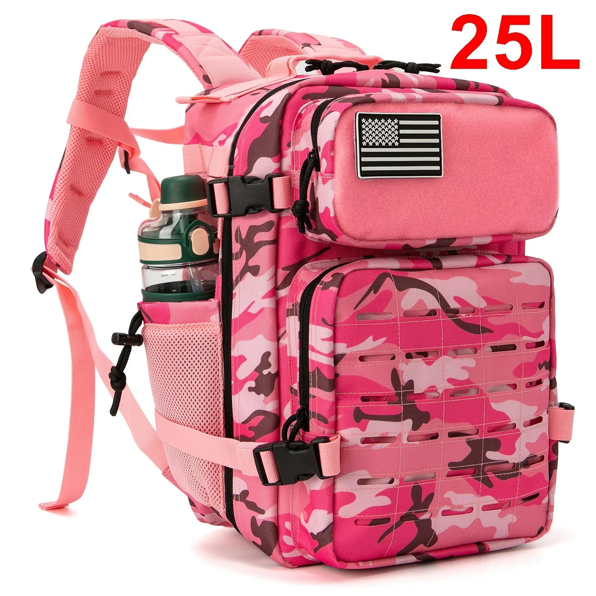 ReFire Gear Tactical Molle Backpack With Dual Cup Holder