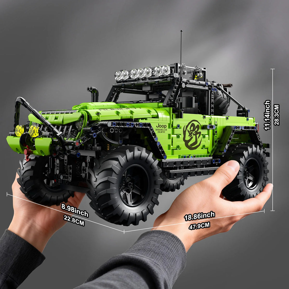 KAVOWORLD Technical Off Road Truck Building Blocks STEM Toy Builder Kit