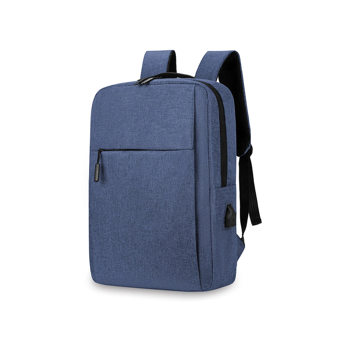 Water Resistant Laptop Backpack With USB Charging Port For Commuters