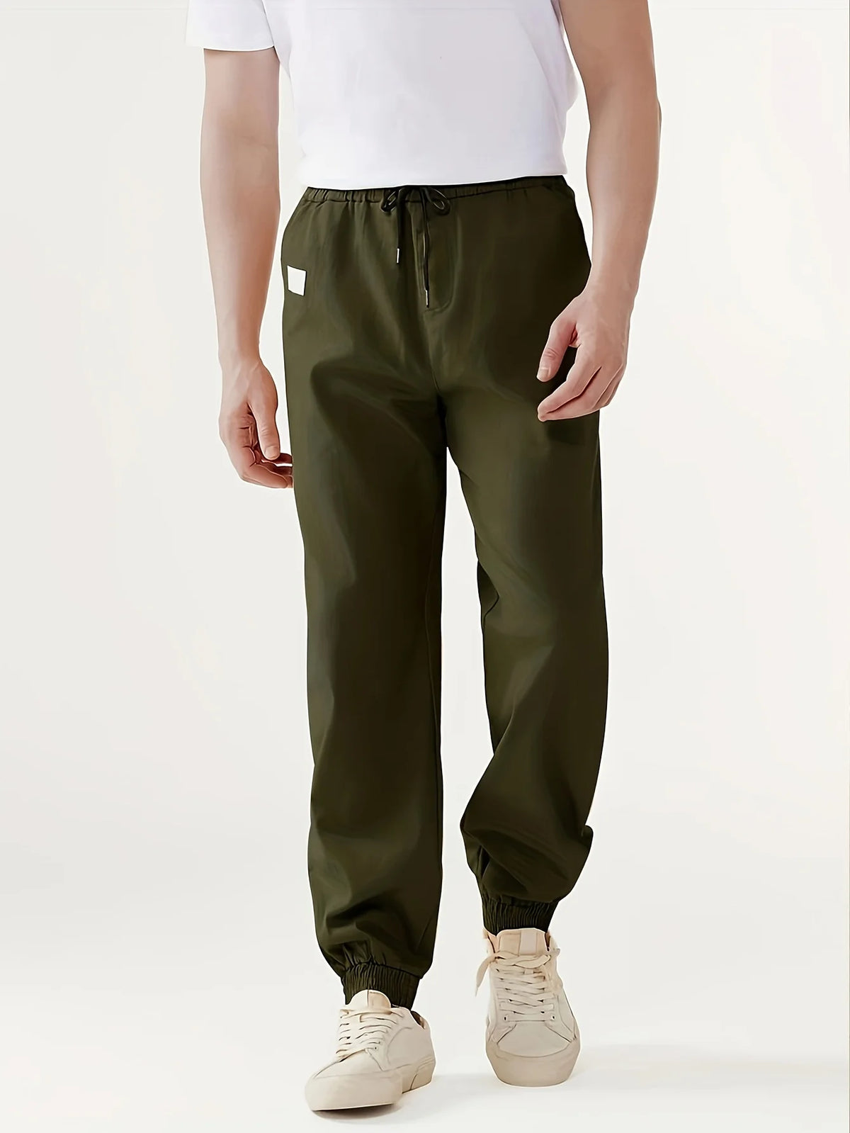 Winthunder Men Multi Pocket Regular Fit Workwear Casual Pants