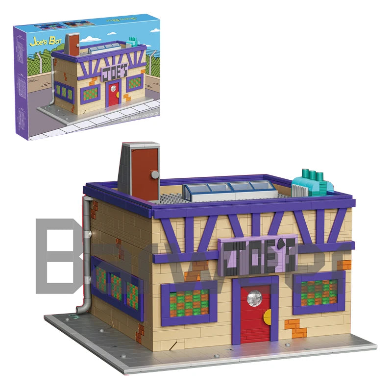 Barweer Springfield Street Building Blocks Three In One Town Kit