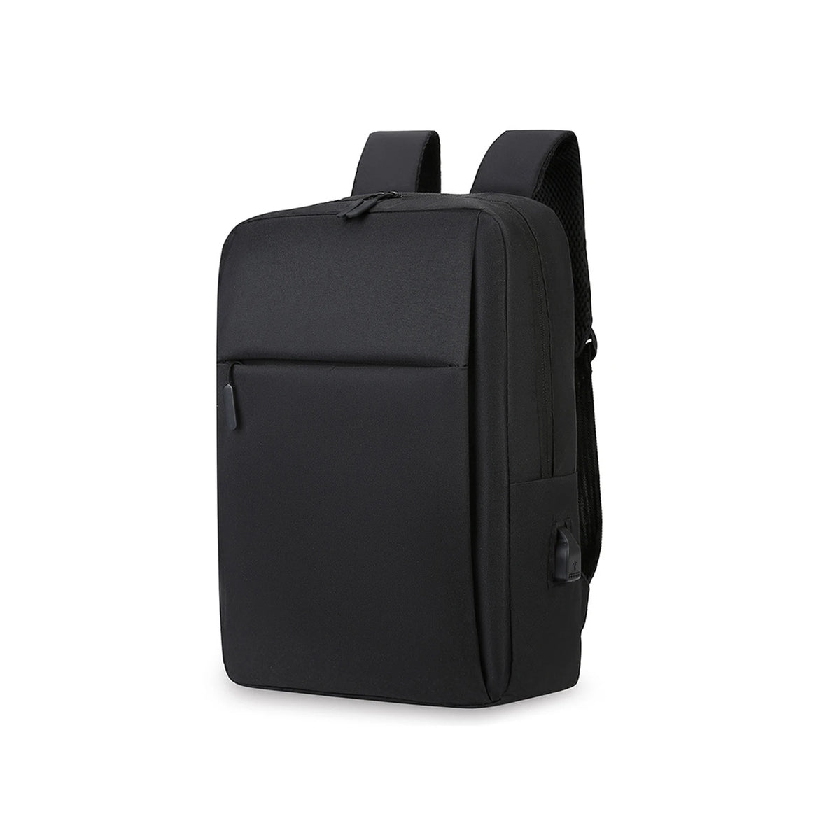 Water Resistant Laptop Backpack With USB Charging Port For Commuters