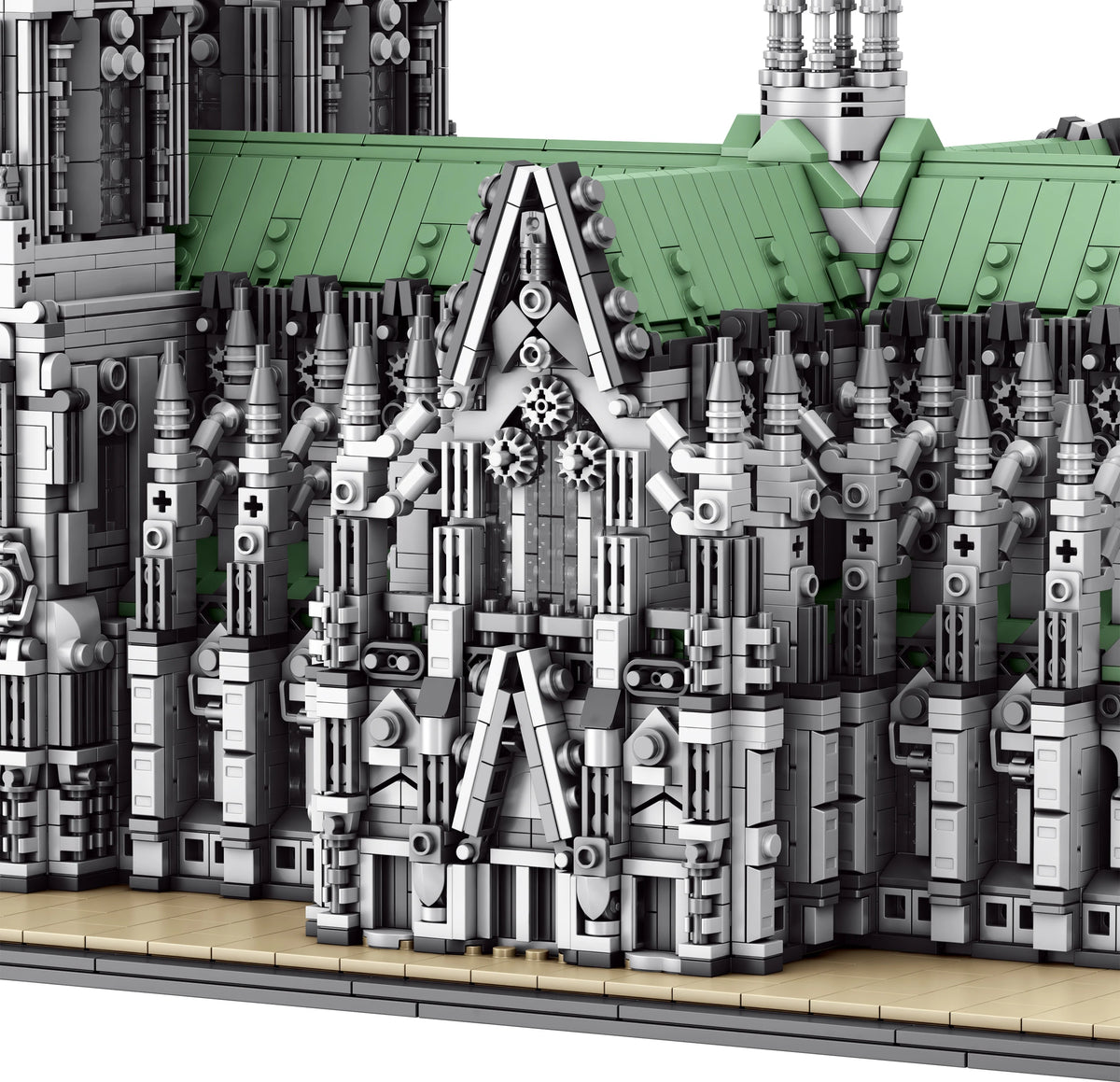 Barweer Cologne Cathedral Gothic Architecture Building Blocks Model Kit