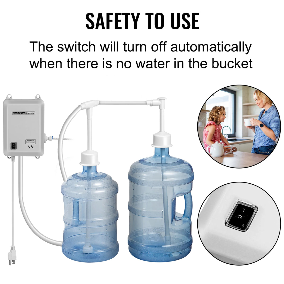 SucceBuy Reverse Osmosis Water Dispenser Pump System