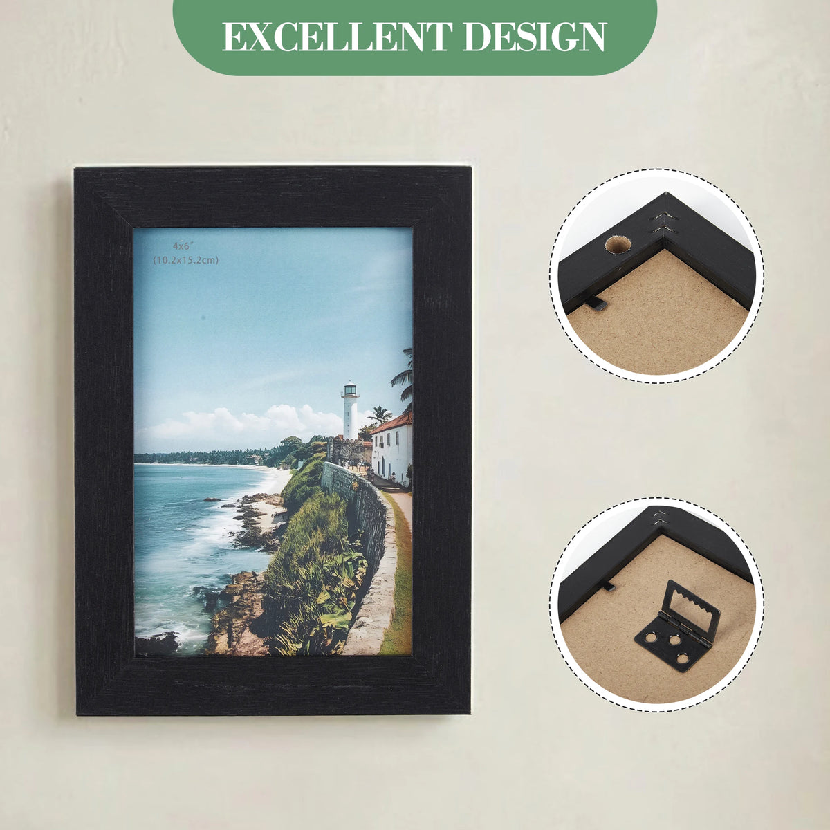 Gallery Collage Photo Frame Set for Modern Wall Decor