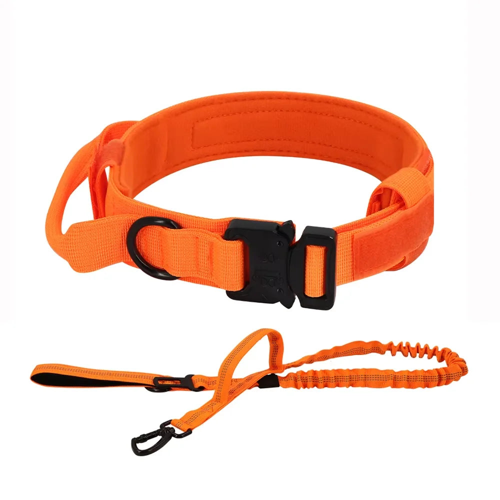 PETRAVEL Tactical Training Collar And Leash Set With Control Handle