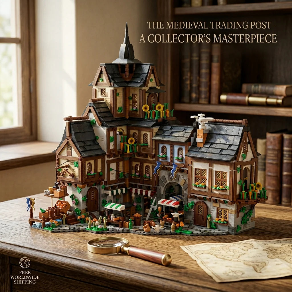 Barweer Medieval Town Modular Building Blocks Architecture Set