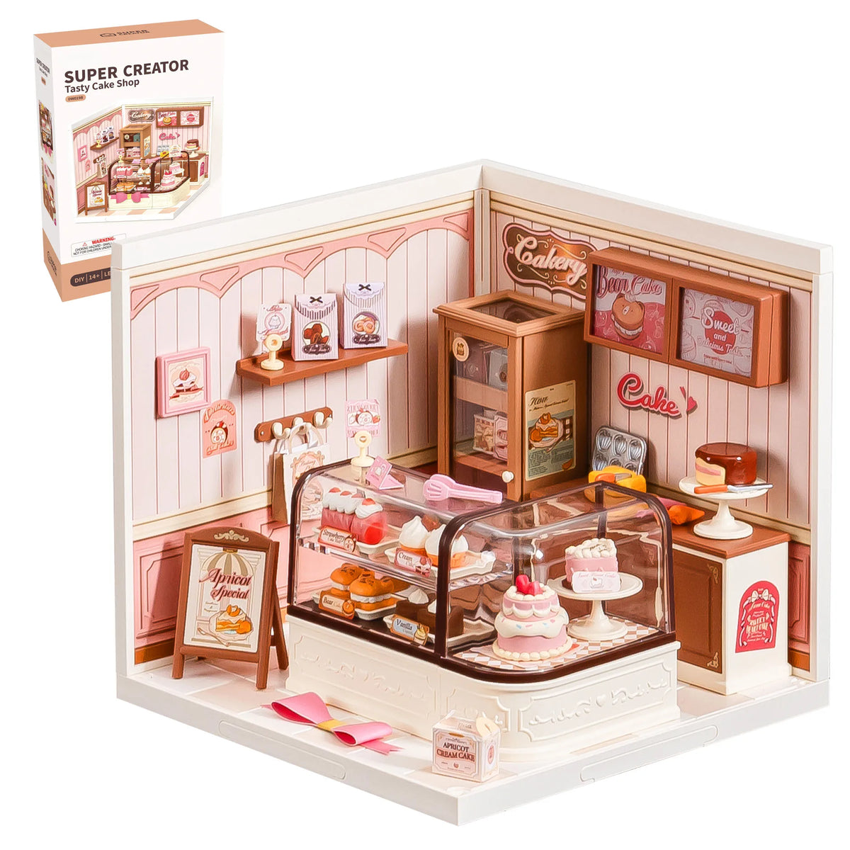 Rolife DIY Miniature Dollhouse Puzzle Kit With LED Light