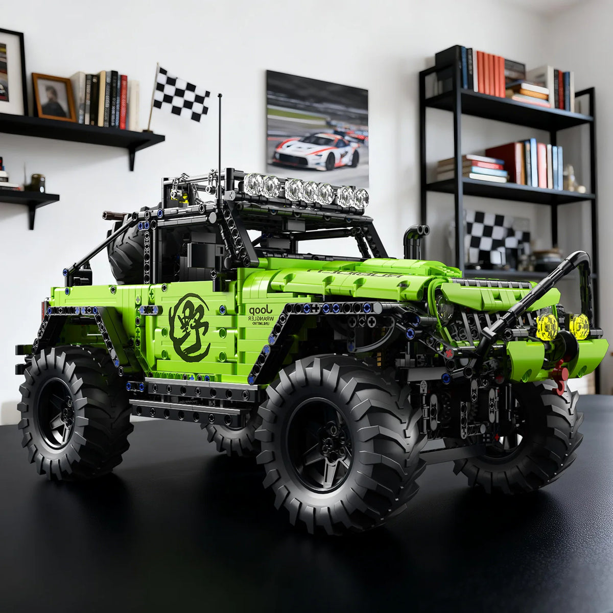 KAVOWORLD Technical Off Road Truck Building Blocks STEM Toy Builder Kit