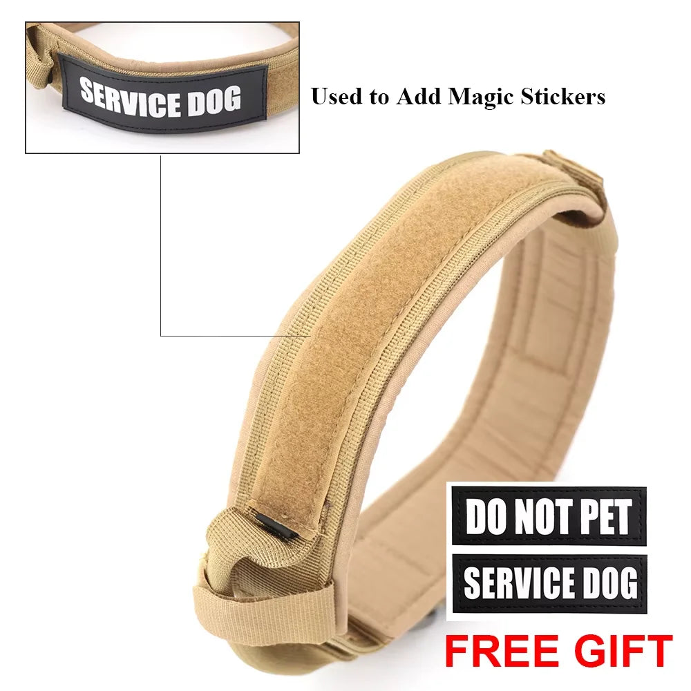 PETRAVEL Tactical Training Collar And Leash Set With Control Handle