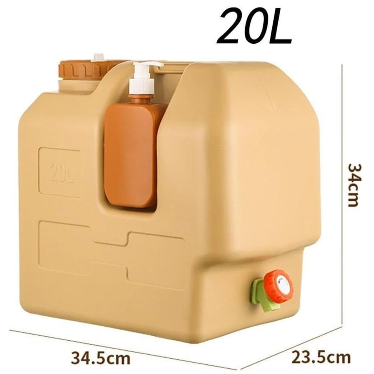 Portable Camping Water Storage Bag With Convenient Spigot