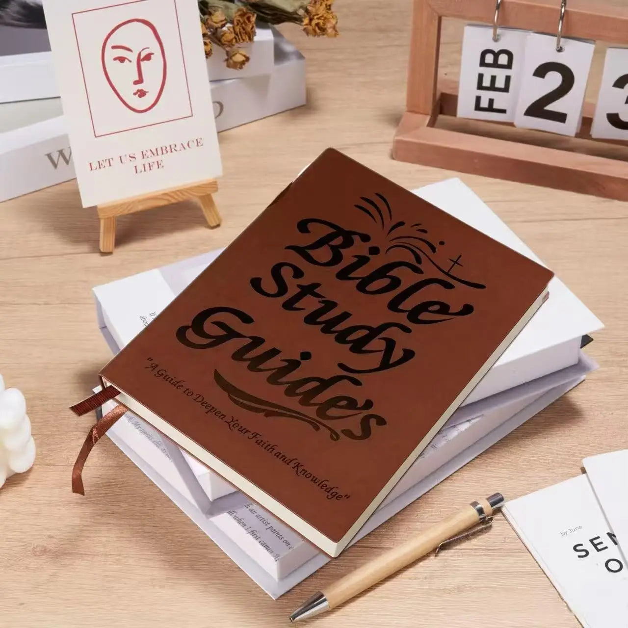 Christian Bible Study Guide Journal For Daily Faith Learning