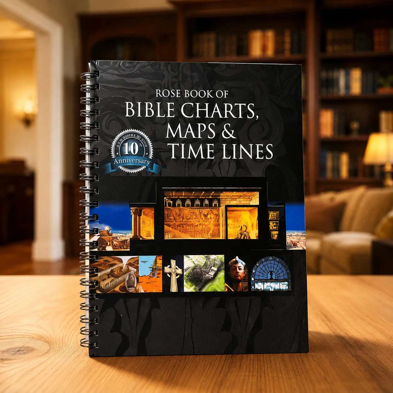 Spiral Bound Bible Charts Maps And Timeline Study Reference