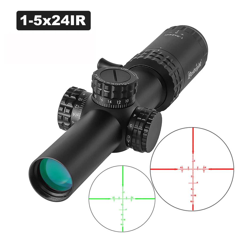 Bestsight Tactical Riflescope With Illuminated Reticle For Hunting