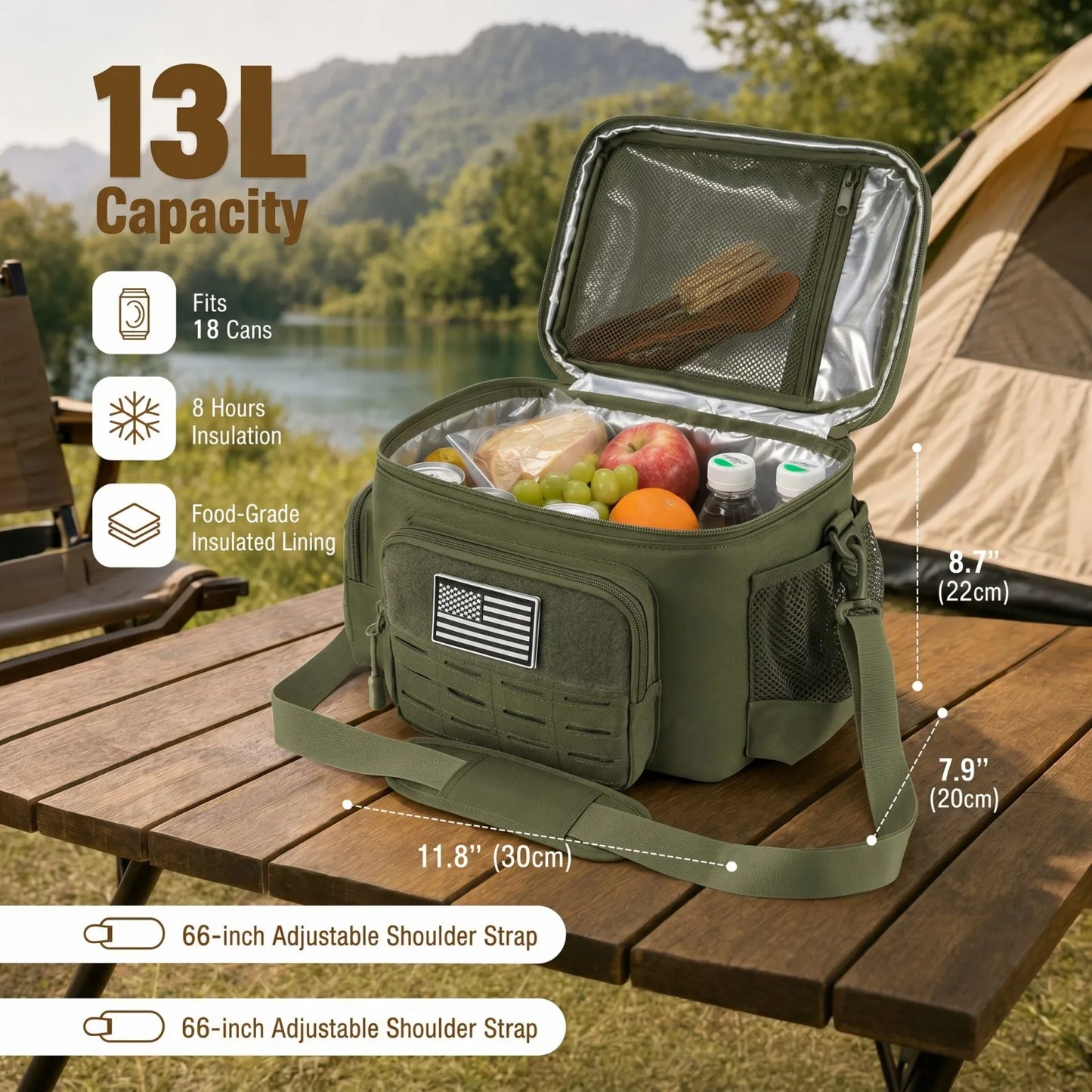 ReFire Gear Leakproof Tactical Insulated Hunting Bag