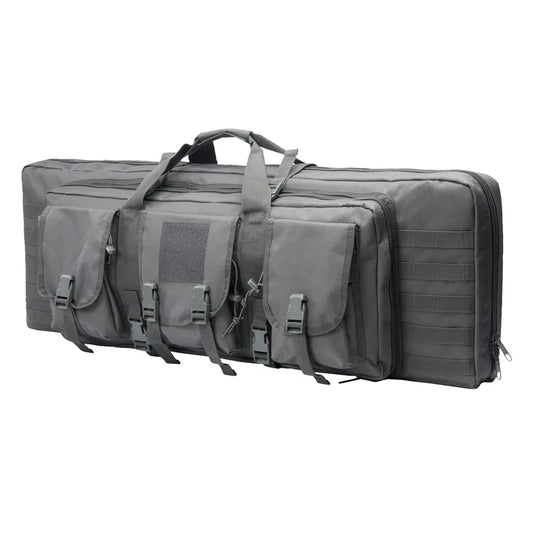 LQARMY Tactical Double Rifle Case Molle Gun Backpack Hunting Holster