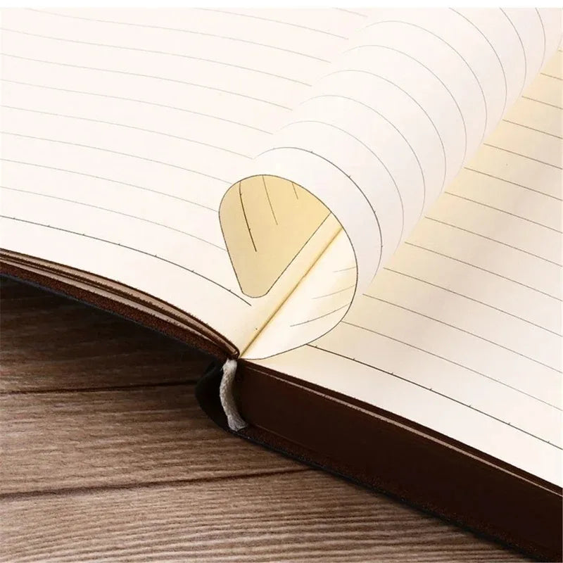 Vintage Leather Portable Notebook Diary Journal Stationery Gift