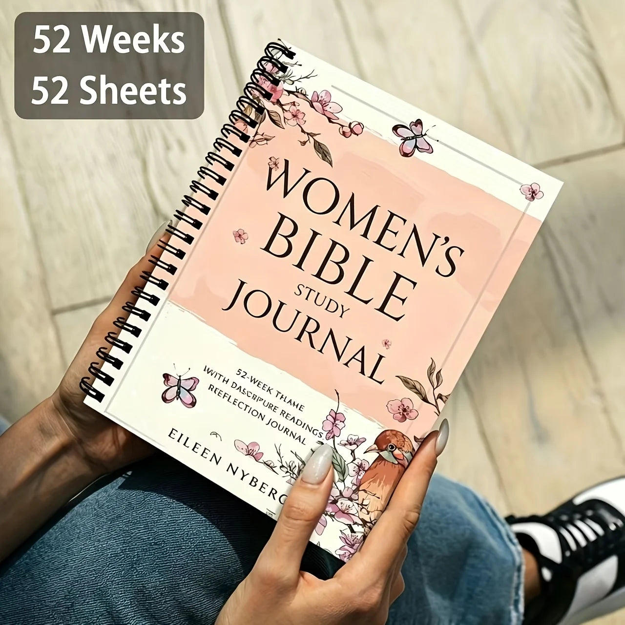 Christian Bible Study Kit With Spiral Notebook And Pen