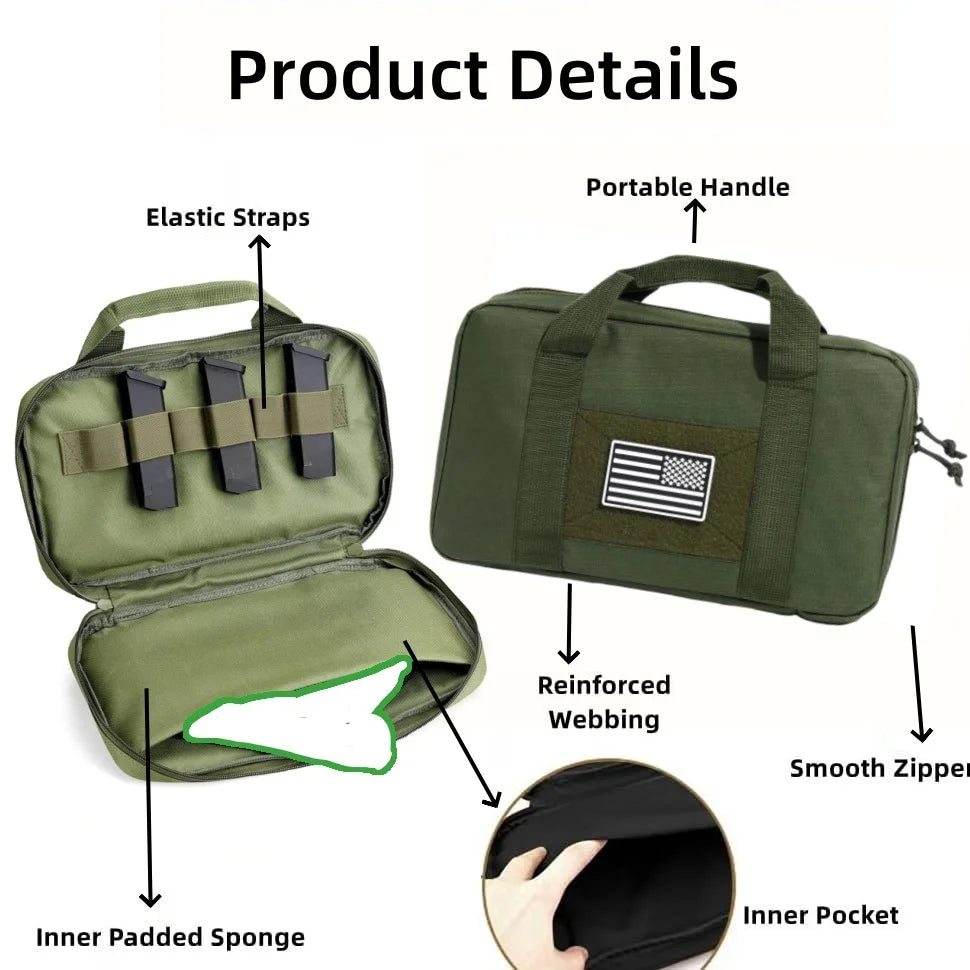 FZCSPEED Tactical Nylon Molle Admin Pouch For EDC Tool Storage