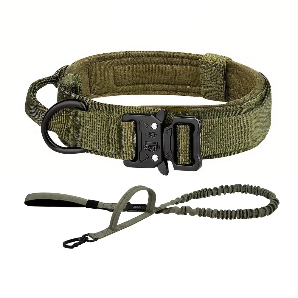 PETRAVEL Tactical Training Collar And Leash Set With Control Handle