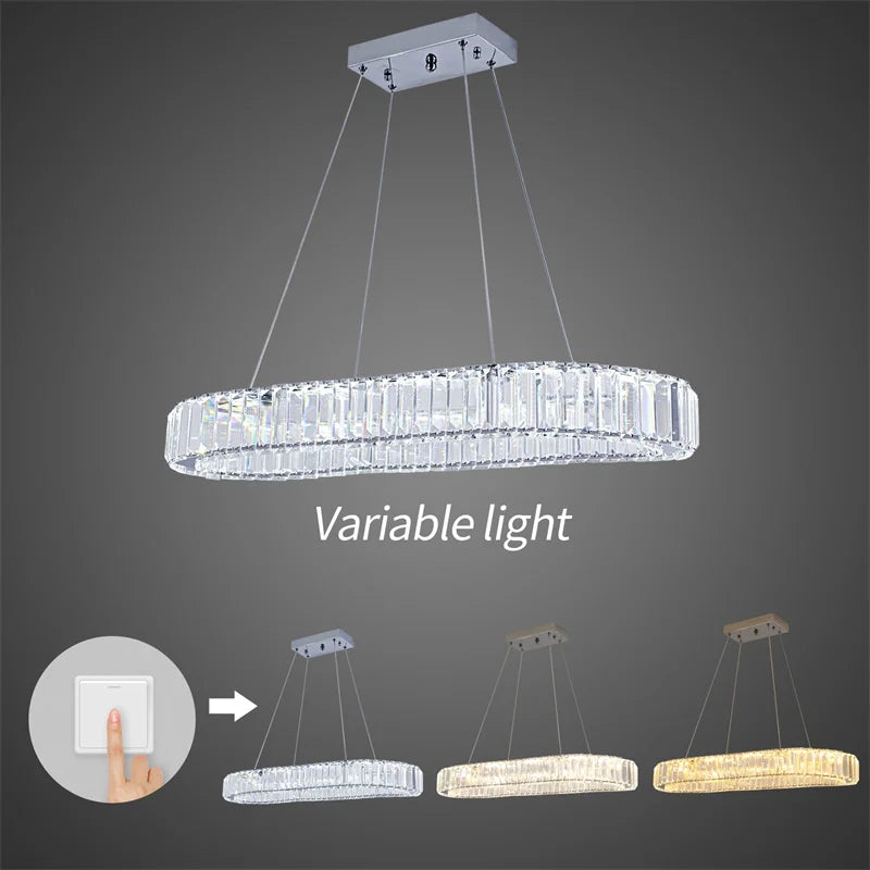 GreeLustr Oval Ring Led Ceiling Lamp For Living Room
