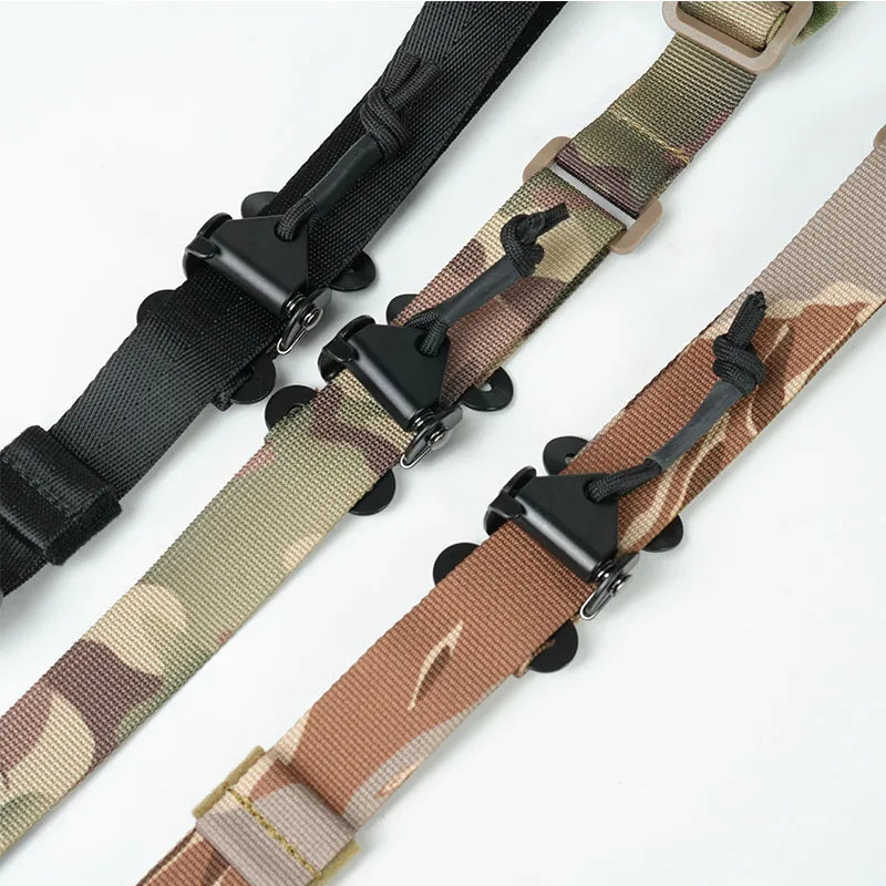 Tactical Adjustable Dual Point Nylon Sling For Firearms