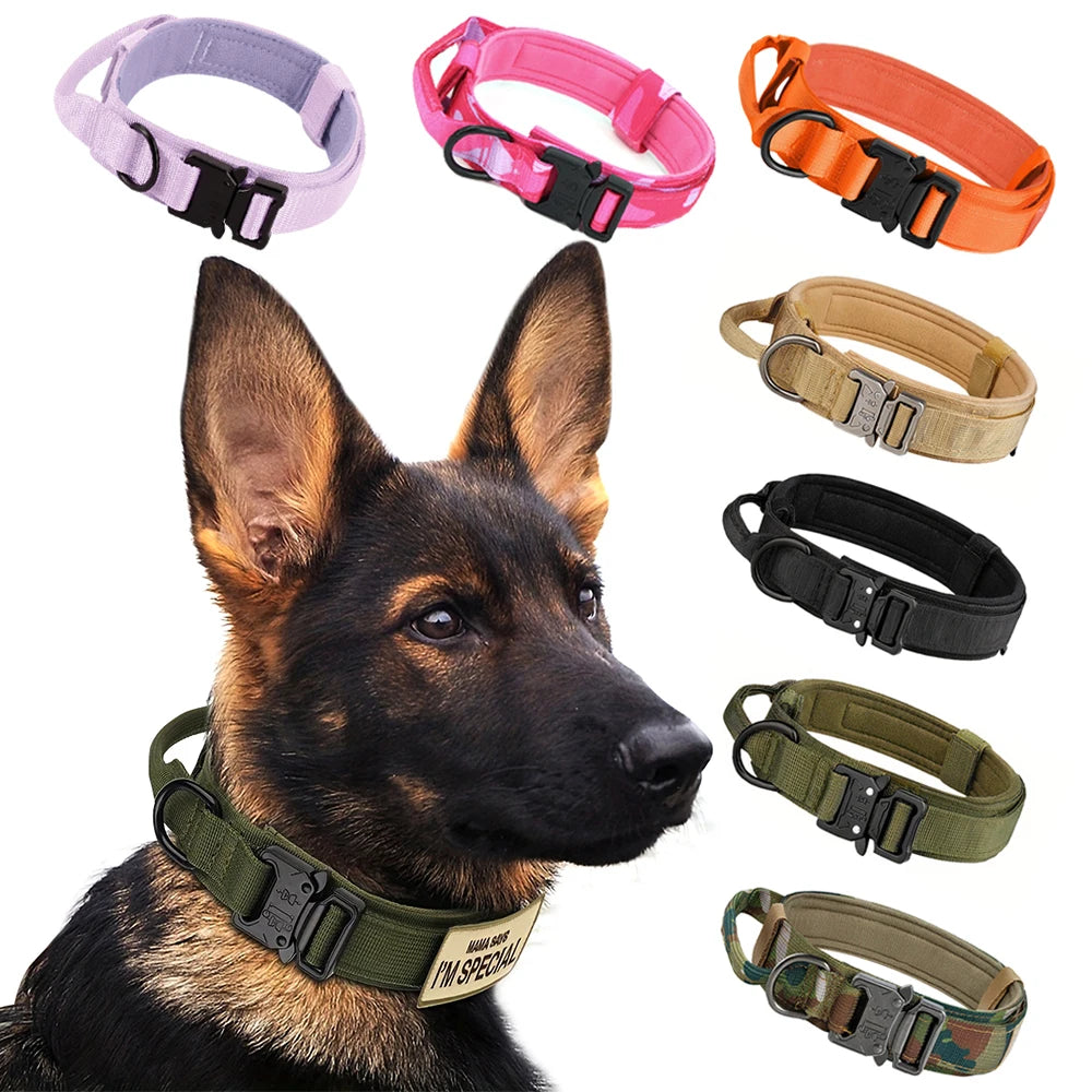 PETRAVEL Tactical Training Collar And Leash Set With Control Handle