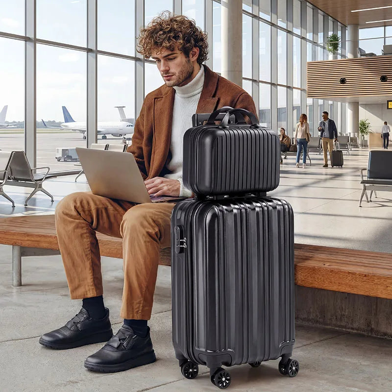 Premium Hardside Travel Luggage With Tsa Lock And Spinner Wheels