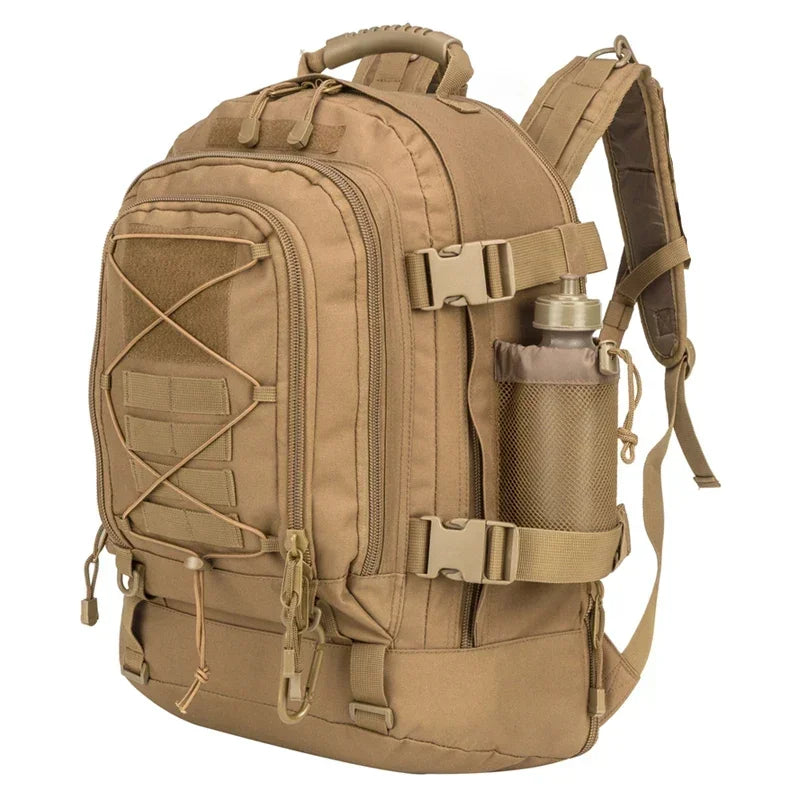 LQARMY Military Tactical Backpack With MOLLE Design For Outdoor Hiking