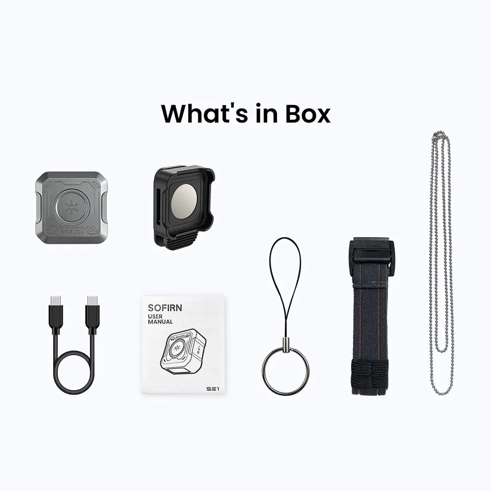 Sofirn SE1 Rechargeable EDC Pocket Flashlight With Signal Ring