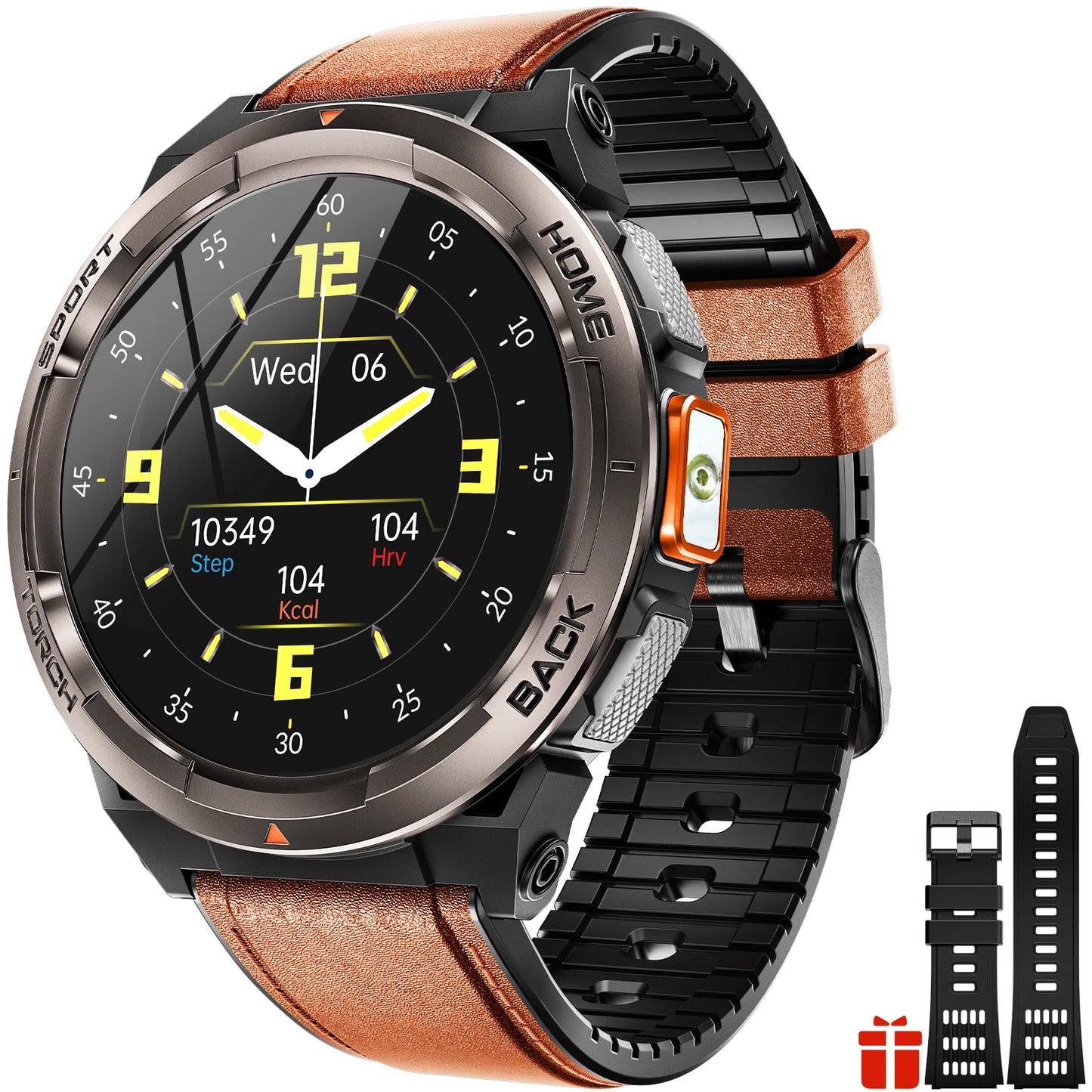 EIGIIS KE5 Smart Watch Featuring Compass Barometer Waterproof Sports Design