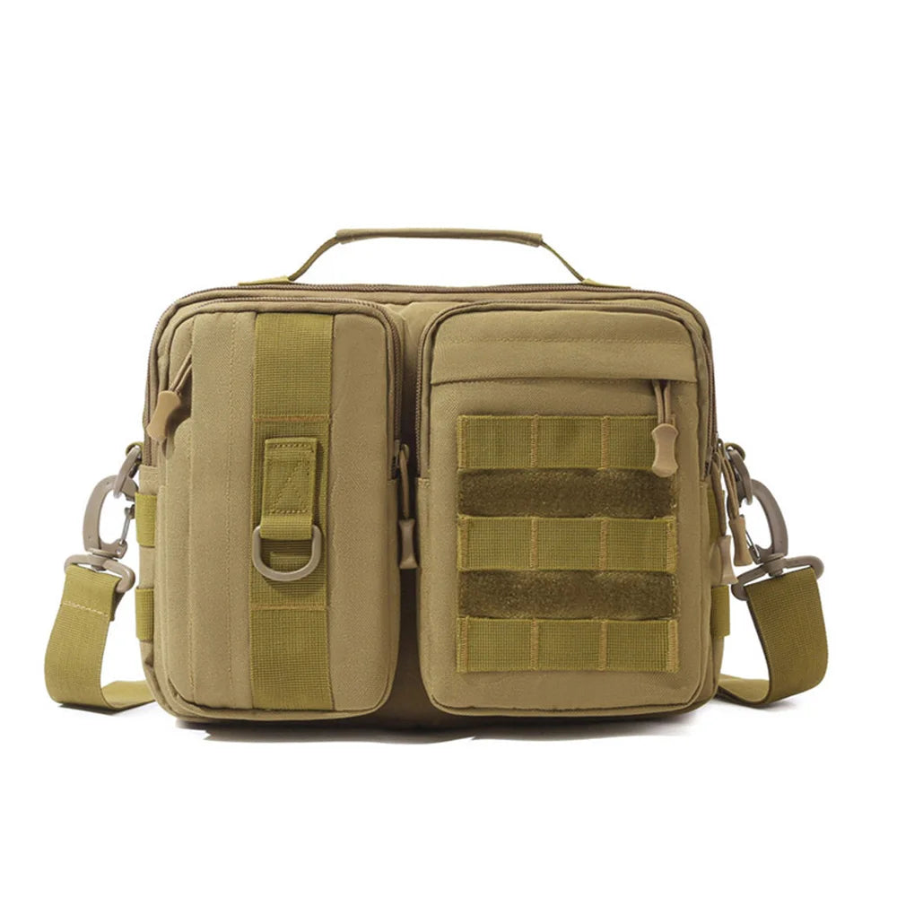 Tactical Nylon Crossbody Bag For Hiking And Camping Adventures