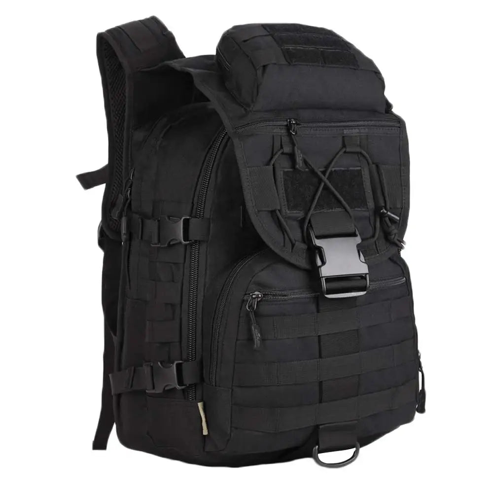 Nylon Tactical Molle Backpack Water Resistant Outdoor Trekking Bag
