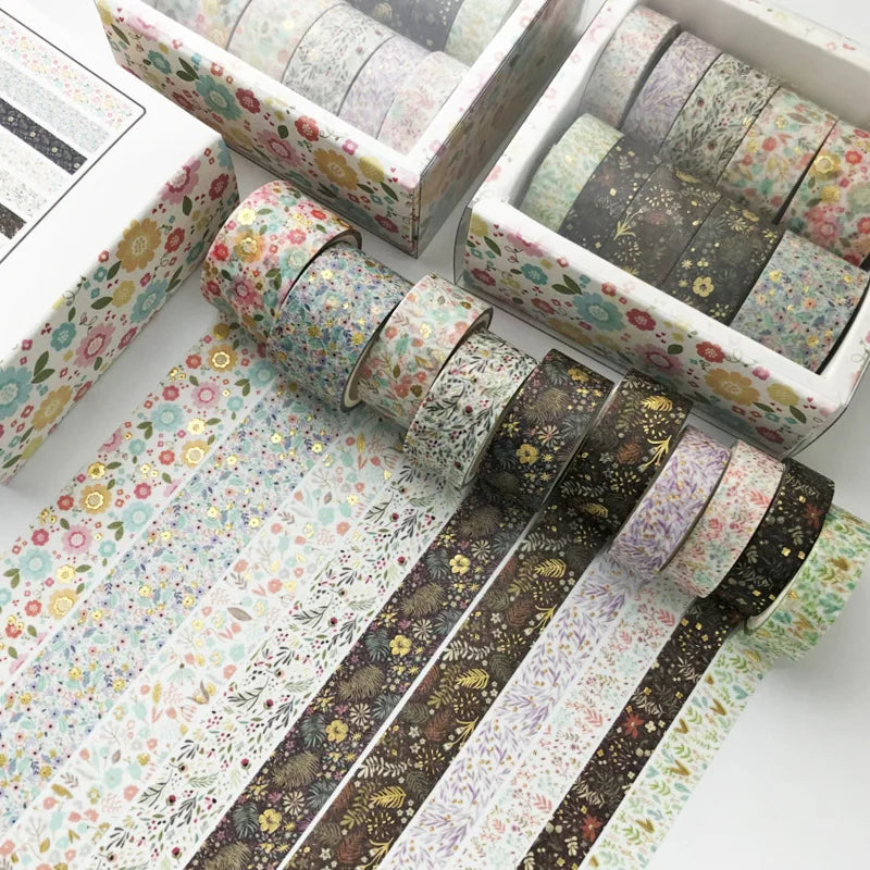 Decorative Washi Tape For Daily Journal And Artistic Scrapbooking