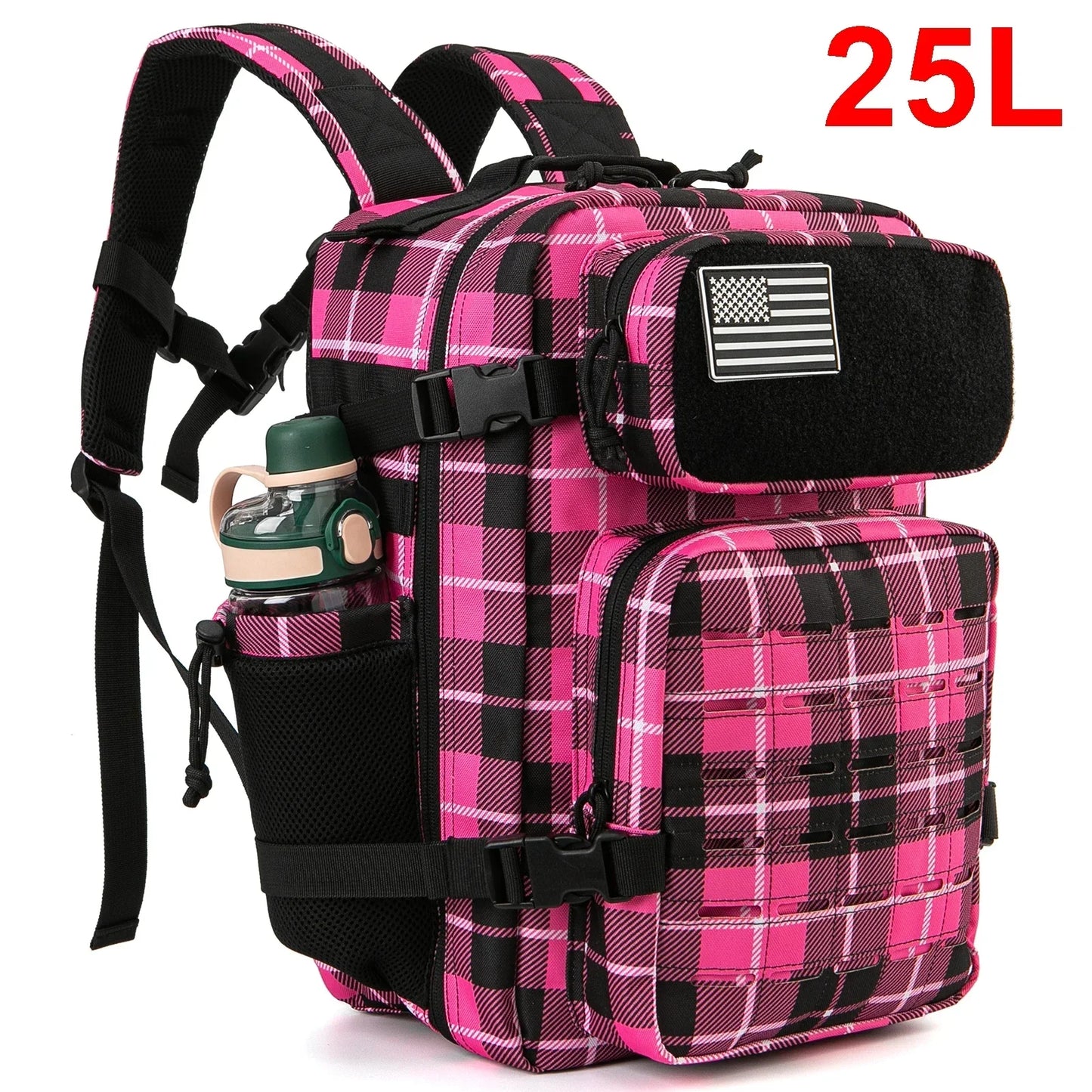 ReFire Gear Tactical MOLLE Hiking Backpack With Dual Cup Holder