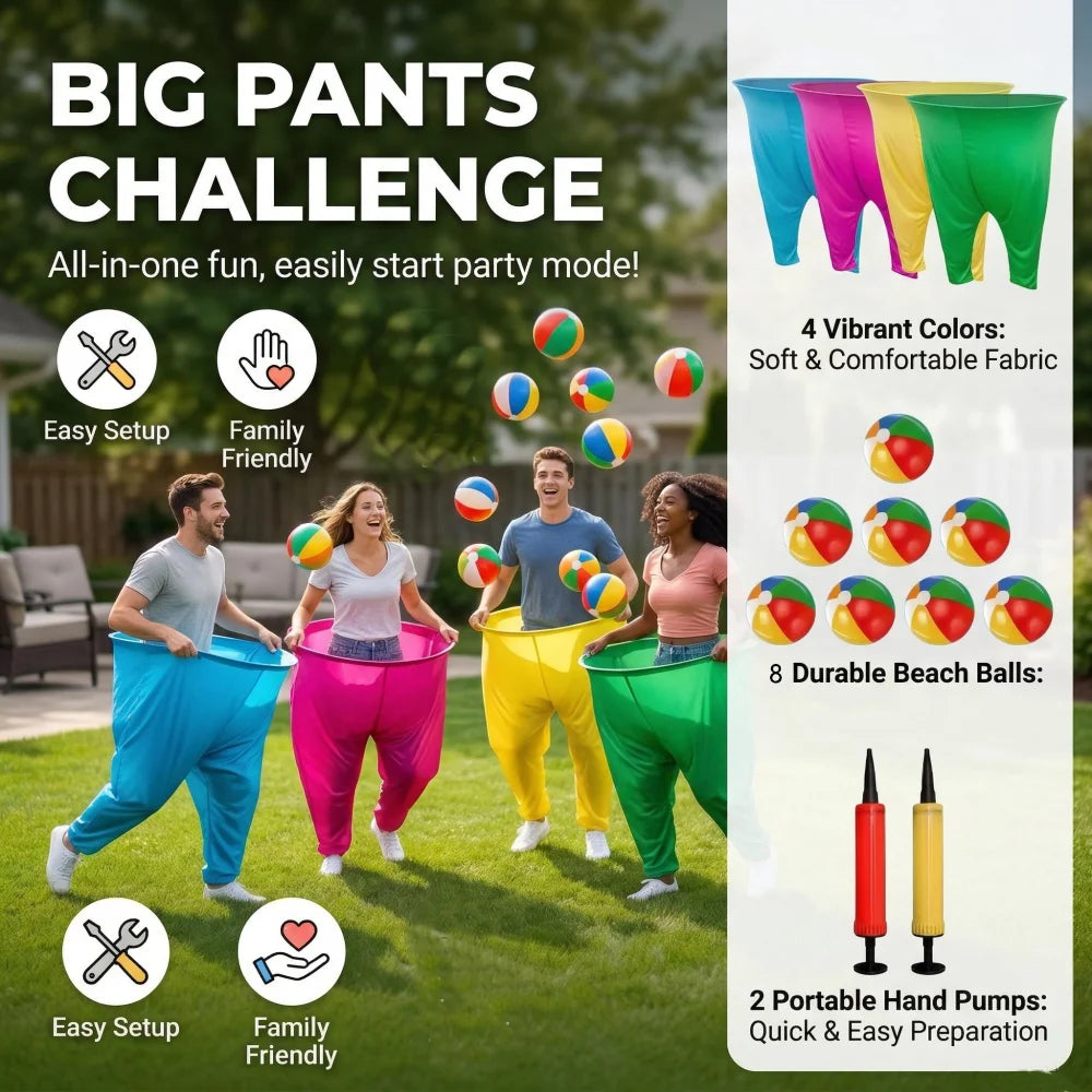 12 Piece Grandma Pants Throwing Game Set For Family Parties