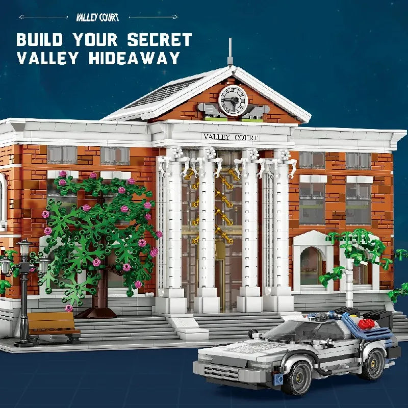 Barweer Modular Courthouse Building Blocks Architecture Model Kit
