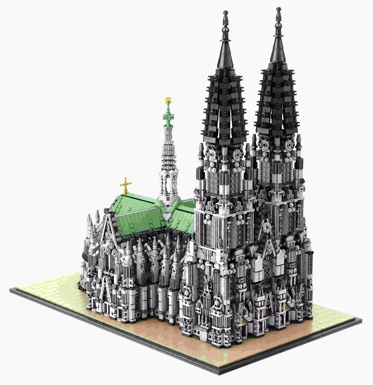 Barweer Cologne Cathedral Gothic Architecture Building Blocks Model Kit