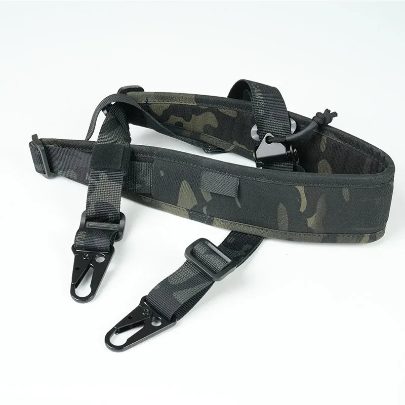 Tactical Adjustable Dual Point Nylon Sling For Firearms