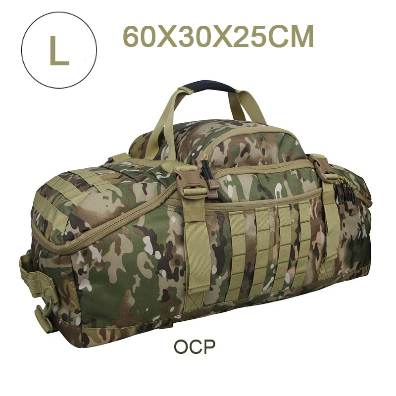 LQARMY Tactical MOLLE Backpack For Outdoor Hiking Camping