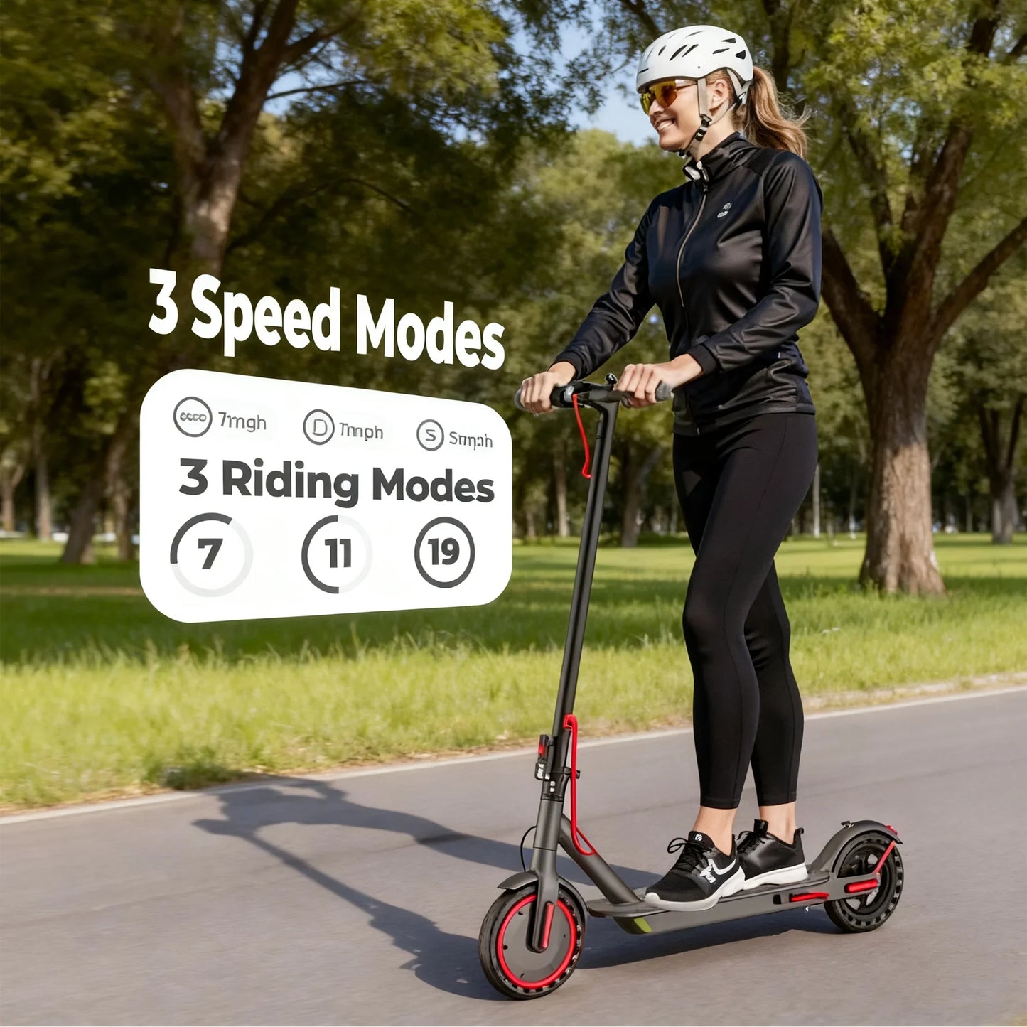 Ladped Foldable Electric Scooter For Adult Urban Commuting