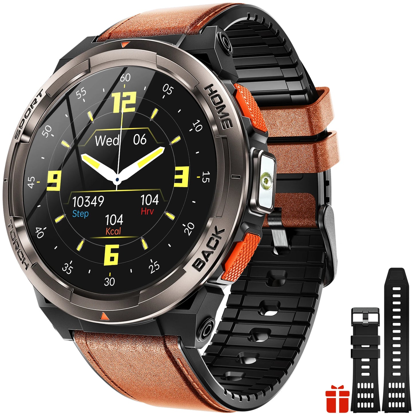 EIGIIS KE5 Smart Watch Featuring Compass Barometer Waterproof Sports Design