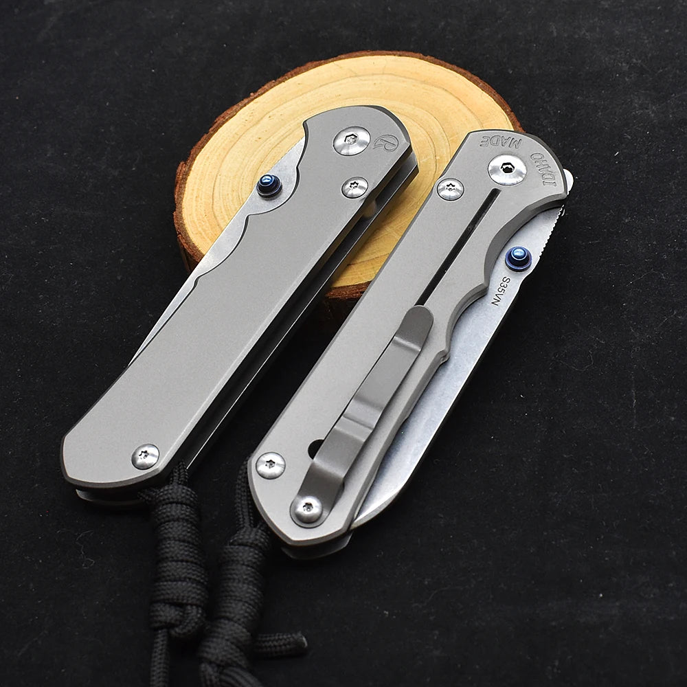 Luokesi Steel Folding Pocket Knife For Outdoor Survival And Camping